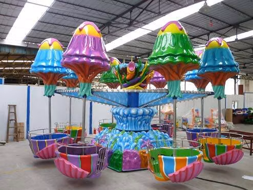 Parc d'attractions familial en plein air, loisirs pour enfants, aire de jeux pour parc à thème